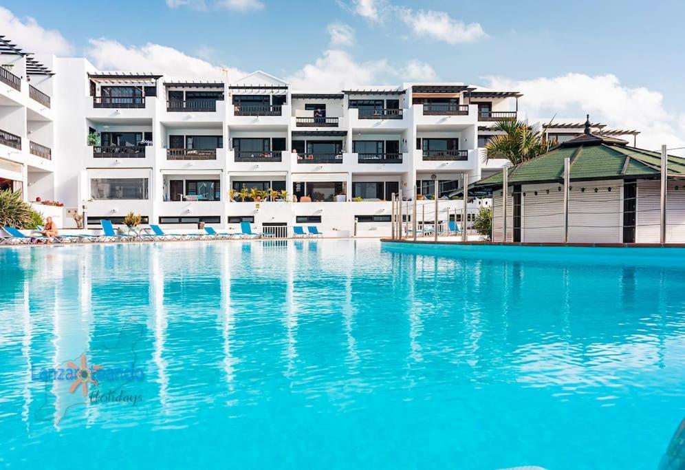 Casa Patty, Piscinas Climatizadas, Primera Linea Costa Teguise Exteriér fotografie