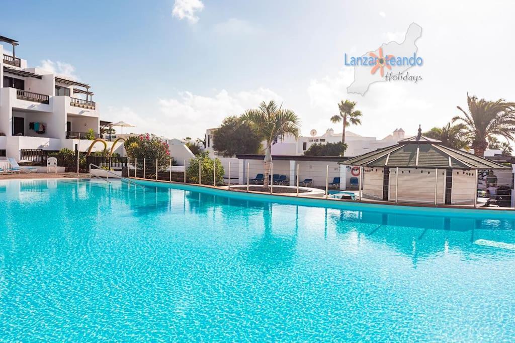 Casa Patty, Piscinas Climatizadas, Primera Linea Costa Teguise Exteriér fotografie