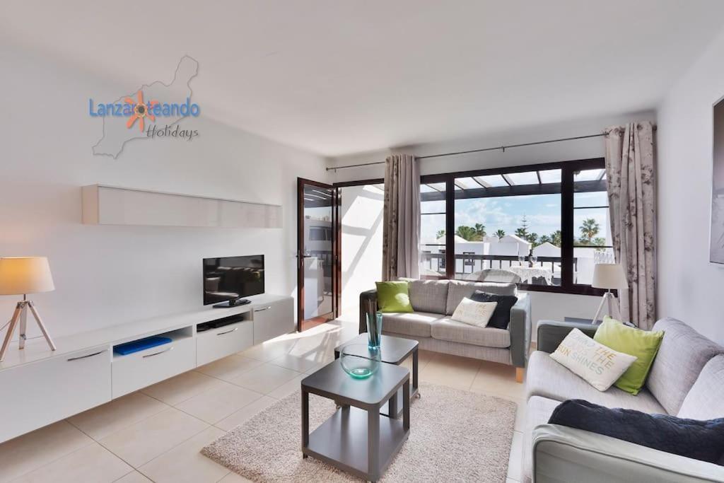 Casa Patty, Piscinas Climatizadas, Primera Linea Costa Teguise Exteriér fotografie