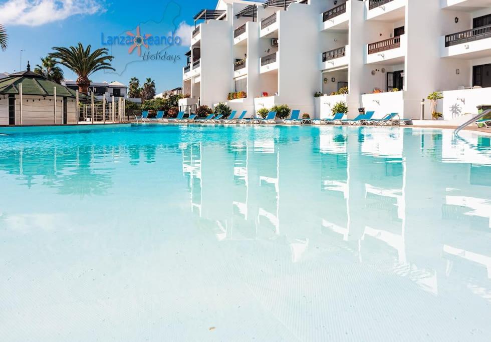 Casa Patty, Piscinas Climatizadas, Primera Linea Costa Teguise Exteriér fotografie