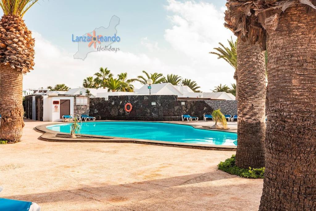 Casa Patty, Piscinas Climatizadas, Primera Linea Costa Teguise Exteriér fotografie