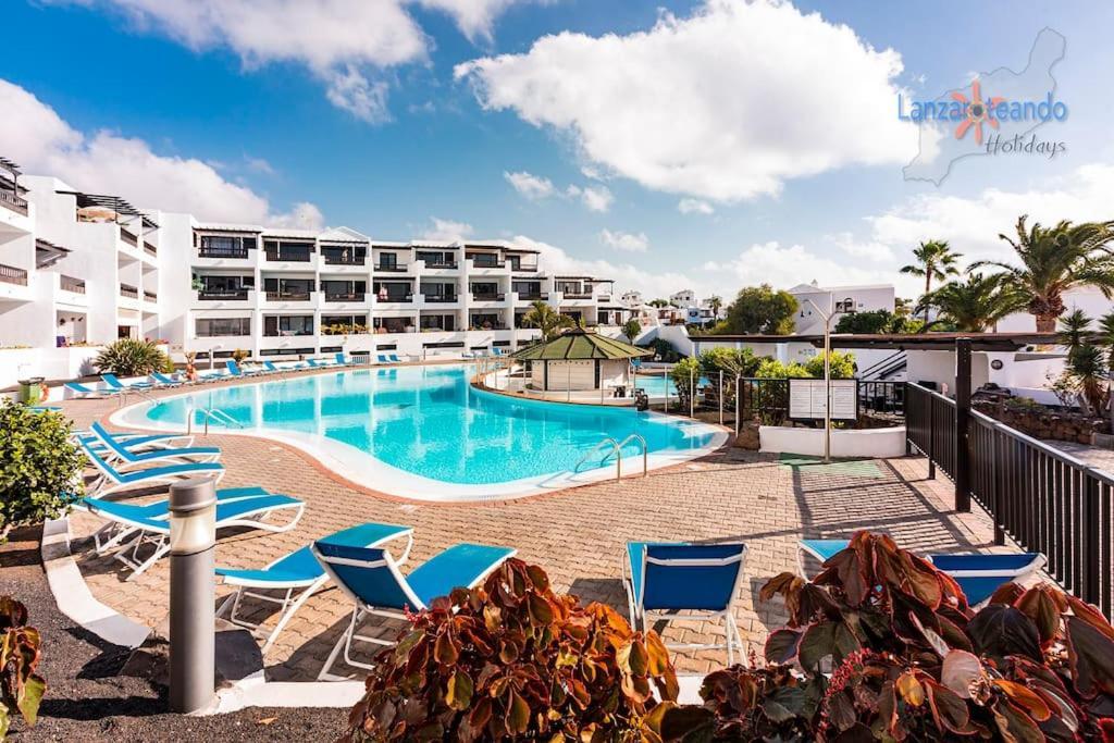 Casa Patty, Piscinas Climatizadas, Primera Linea Costa Teguise Exteriér fotografie