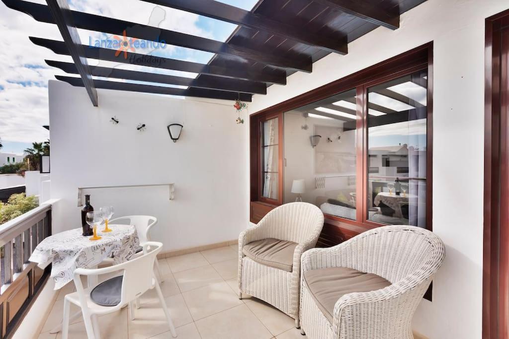 Casa Patty, Piscinas Climatizadas, Primera Linea Costa Teguise Exteriér fotografie