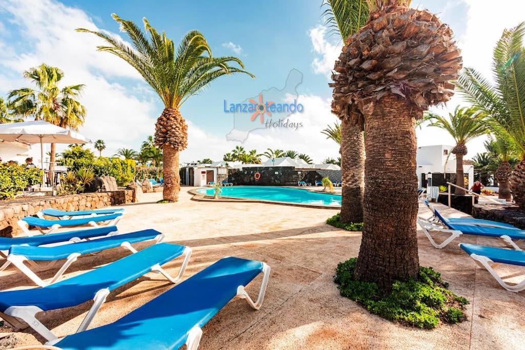 Casa Patty, Piscinas Climatizadas, Primera Linea Costa Teguise Exteriér fotografie