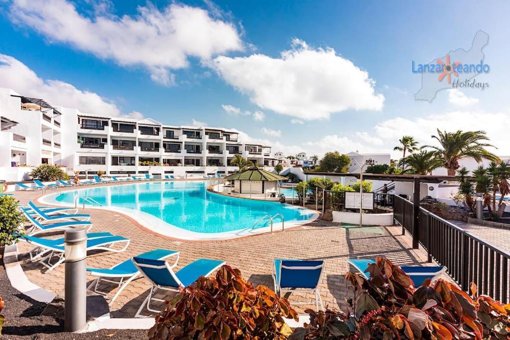 Casa Patty, Piscinas Climatizadas, Primera Linea Costa Teguise Exteriér fotografie
