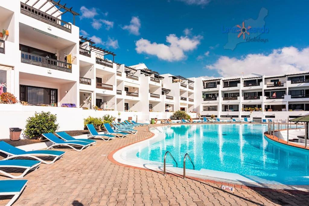 Casa Patty, Piscinas Climatizadas, Primera Linea Costa Teguise Exteriér fotografie